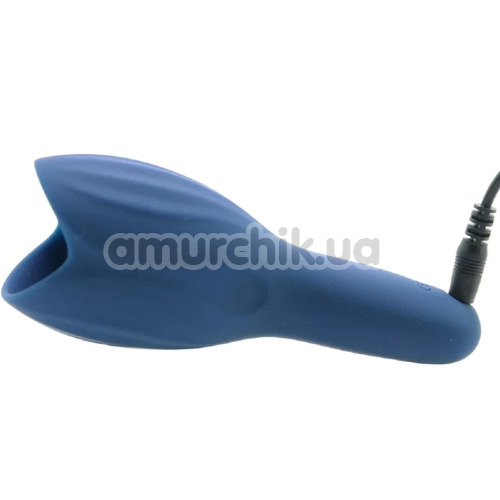 Мастурбатор для головки члена с вибрацией Renegade Vibrating Head Unit Rechargeable, синий