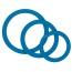 Набор из 3 эрекционных колец Fantastic Loops, голубой - Фото №2