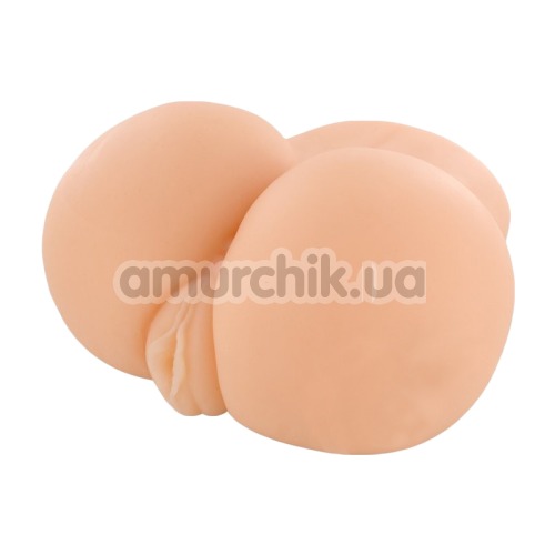 Штучна вагіна і анус з вібрацією Magic Flesh Bubble Butt