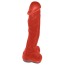 Мыло в виде пениса с присоской Чистий Кайф XL, красное - Фото №1