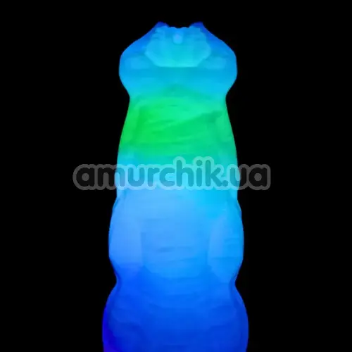 Вибратор Univibe Unicorn, светящийся в темноте