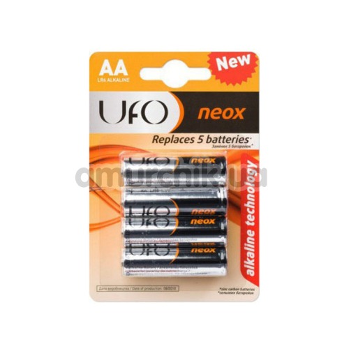 Батарейки UFO Neox AA, 4 шт
