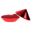 Симулятор орального секса для женщин с вибрацией Toy Joy Ruby Red Diamond, красный - Фото №3