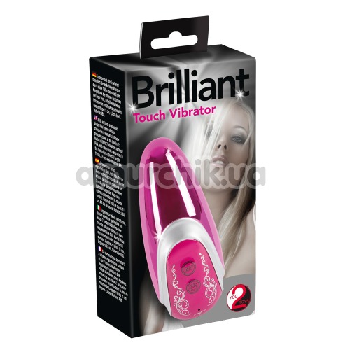 Кліторальний вібратор Brilliant Touch Vibrator, рожевий
