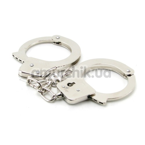 Наручники Metal Handcuffs Limited Edition, серебряные