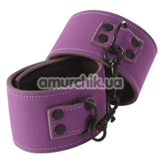 Наручники Lust Bondage Wrist Cuffs, фиолетовые - Фото №1