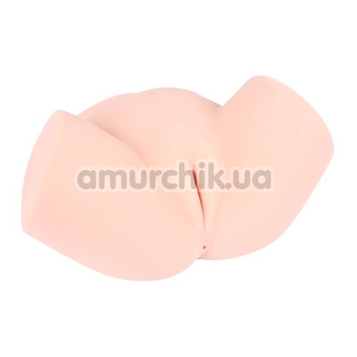 Искусственная вагина и анус с вибрацией Kokos Samanda, телесная