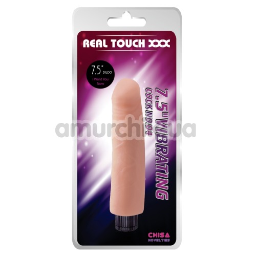 Вибратор Real Touch XXX No.04 7.5, телесный