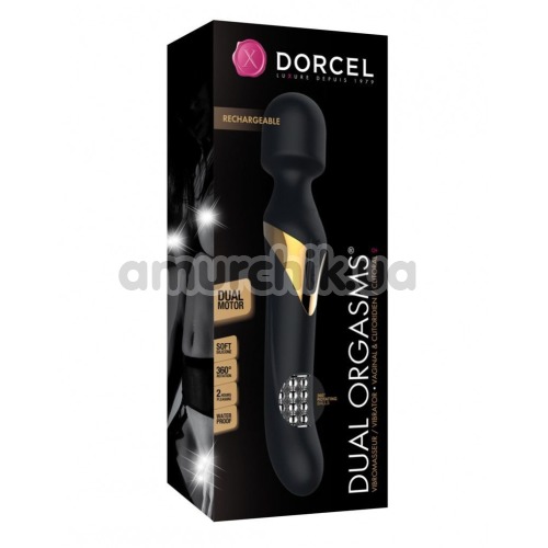 Универсальный вибромассажер Dorcel Dual Orgasms, черный