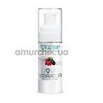 Лубрикант з ефектом вібрації Amoreane Med Liquid Vibrator Berries - лісові ягоди, 30 мл - Фото №1