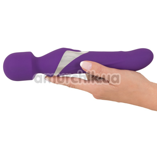 Універсальний масажер Javida Wand & Pearl Vibrator, фіолетовий