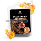 Массажное масло Secret Play Brazilian Balls Hot Effect - согревающее, 50 мл - Фото №1