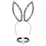 Комплект аксесуарів зайчика Leg Avenue Faux Rhinestone Bunny Ear Headband & Heart Choker 2 Piece: обруч з вушками + чокер - Фото №2