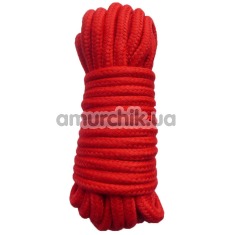 Мотузка sLash Bondage Rope Red, червона - Фото №1