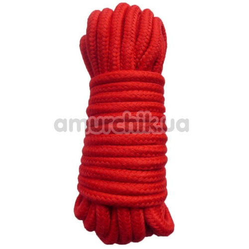 Веревка sLash Bondage Rope Red, красная - Фото №1