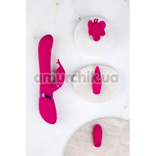 Вібратор з пульсацією Vive Etsu, рожевий