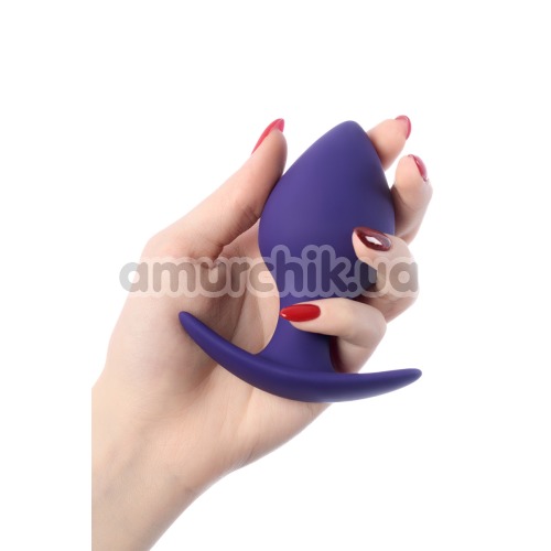Анальная пробка ToDo Anal Plug Glob 4 см, фиолетовая