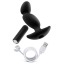 Вибростимулятор простаты Anal Adventures Platinum Vibrating Prostate Massager 4, черный - Фото №4