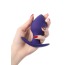 Анальная пробка ToDo Anal Plug Glob 4 см, фиолетовая - Фото №4