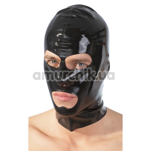 Латексная маска Latex Kopfmaske, черная