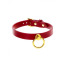 Ошейник с поводком Taboom O-Ring Collar and Chain Leash, красный - Фото №1