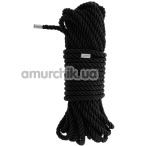 Веревка Blaze Deluxe Bondage Rope 10м, черная - Фото №1