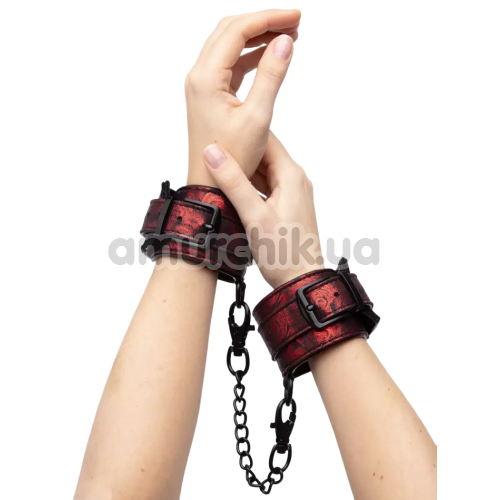 Фиксаторы для рук Fifty Shades of Grey Sweet Anticipation Wrist Cuffs, красные