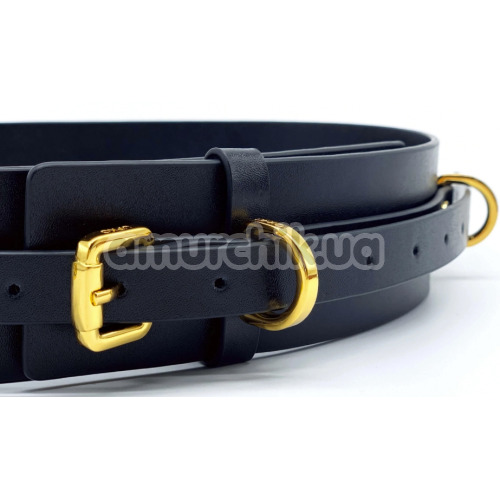 Пояс Upko Leather Bondage Belt S, чорний