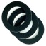 Набор колец для гидропомпы Bathmate Hercules Comfort Pad, чёрный - Фото №2