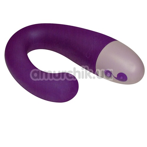 Вибратор клиторальный и для точки G Close2you Opus, фиолетовый
