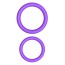Набор эрекционных колец Fantasy C-Ringz Max-Width Silicone Rings, фиолетовый - Фото №2