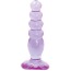 Анальна пробка Crystal Jellies 14 см фіолетова - Фото №1