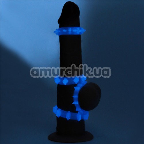 Набор эрекционных колец для члена Lumino Play Penis Ring LV343011, светящиеся в темноте