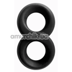 Эрекционное кольцо Renegade Infinty Ring, чёрное - Фото №1