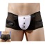Трусы-шорты мужские Svenjoyment Underwear Официант, черные - Фото №0