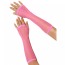 Перчатки Long Fishnet Gloves, розовые