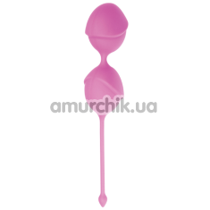 Вагинальные шарики Silicone Delight Lichee, розовые - Фото №1