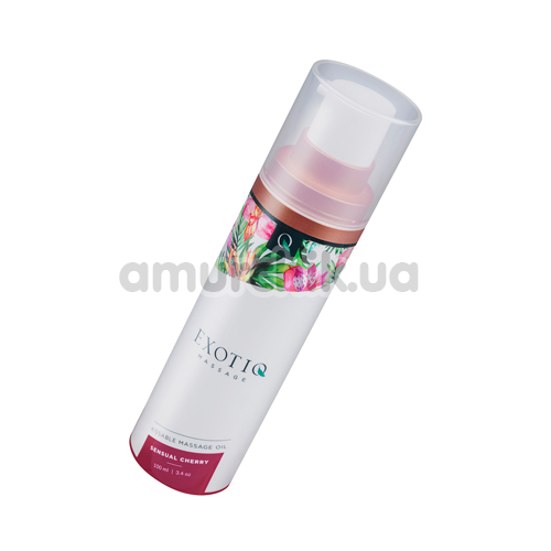 Масажна олія Exotiq Massage Kissable Massage Oil Sensual Cherry, 100 мл
