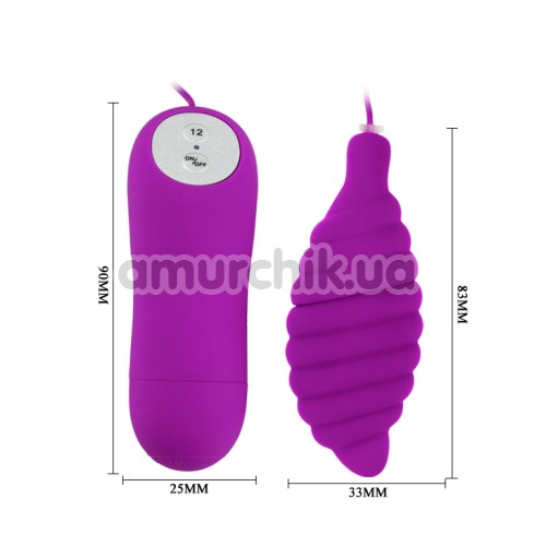 Виброяйцо Pleasure Shell 014152, фиолетовое