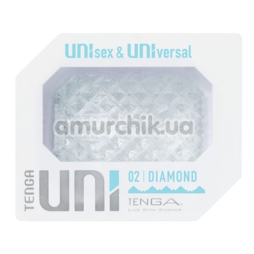 Мастурбатор-массажер Tenga Uni 02 Diamond