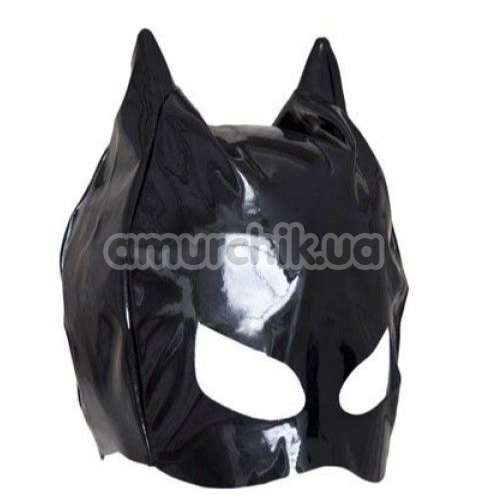 Маска кошки Maschera Glossy Cat, черная