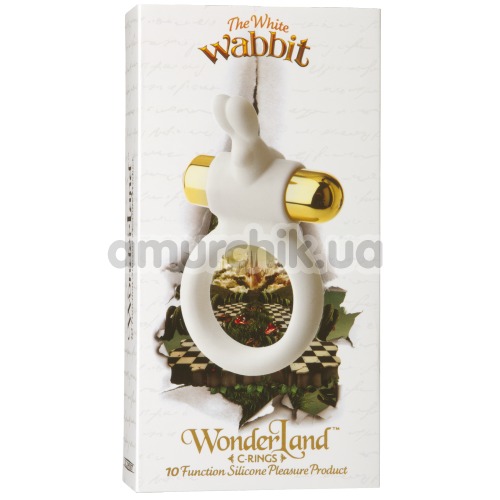 Виброкольцо WonderLand The White Wabbit
