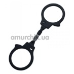 Фиксаторы для рук Boss Realistic Handcuffs, черные - Фото №1