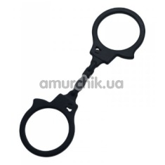 Фіксатори для рук Boss Realistic Handcuffs, чорні - Фото №1