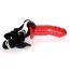 Страпон Red Boy Curved Cock Strap-on - Фото №5