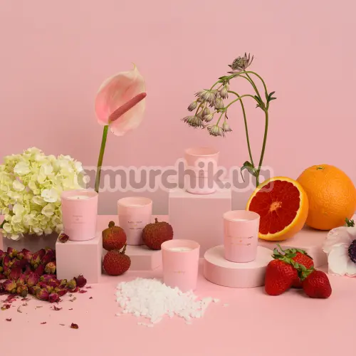 Массажная свеча HighOnLove Sensual Massage Candle Lychee Martini - личи и мартини, 250 мл