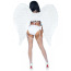 Крила ангела Leg Avenue White Feather Wings, білі - Фото №2