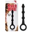 Анальная цепочка Black Mont Pleasure Piston 5.3, черная - Фото №4