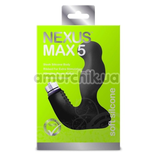 Вибромассажер простаты Nexus Max 5, черный