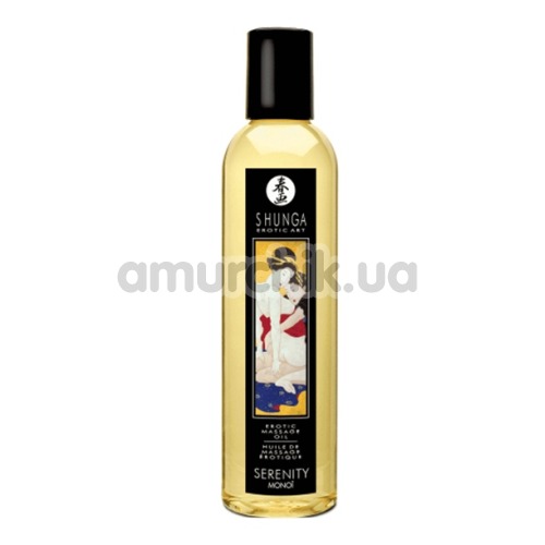 Массажное масло Shunga Erotic Massage Oil Serenity Monoi - моной, 250 мл